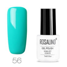 Load image into Gallery viewer, ROSALIND Gel Polish Set All For Manicure Semi Permanent Vernis top coat UV LED Gel Varnish Soak Off Nail Art Gel Nail Polish - Bán Cà Chua