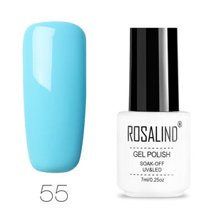 ROSALIND Gel Polish Set All For Manicure Semi Permanent Vernis top coat UV LED Gel Varnish Soak Off Nail Art Gel Nail Polish - Bán Cà Chua