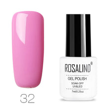 Load image into Gallery viewer, ROSALIND Gel Polish Set All For Manicure Semi Permanent Vernis top coat UV LED Gel Varnish Soak Off Nail Art Gel Nail Polish - Bán Cà Chua