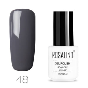 ROSALIND Gel Polish Set All For Manicure Semi Permanent Vernis top coat UV LED Gel Varnish Soak Off Nail Art Gel Nail Polish - Bán Cà Chua