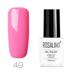 ROSALIND Gel Polish Set All For Manicure Semi Permanent Vernis top coat UV LED Gel Varnish Soak Off Nail Art Gel Nail Polish - Bán Cà Chua
