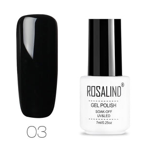 ROSALIND Gel Polish Set All For Manicure Semi Permanent Vernis top coat UV LED Gel Varnish Soak Off Nail Art Gel Nail Polish - Bán Cà Chua