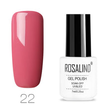 Load image into Gallery viewer, ROSALIND Gel Polish Set All For Manicure Semi Permanent Vernis top coat UV LED Gel Varnish Soak Off Nail Art Gel Nail Polish - Bán Cà Chua