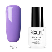 Load image into Gallery viewer, ROSALIND Gel Polish Set All For Manicure Semi Permanent Vernis top coat UV LED Gel Varnish Soak Off Nail Art Gel Nail Polish - Bán Cà Chua