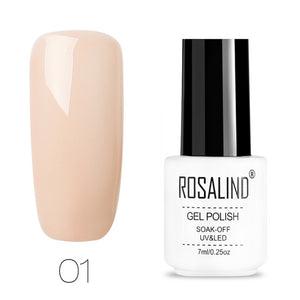 ROSALIND Gel Polish Set All For Manicure Semi Permanent Vernis top coat UV LED Gel Varnish Soak Off Nail Art Gel Nail Polish - Bán Cà Chua