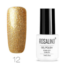 Load image into Gallery viewer, ROSALIND Gel Polish Set All For Manicure Semi Permanent Vernis top coat UV LED Gel Varnish Soak Off Nail Art Gel Nail Polish - Bán Cà Chua