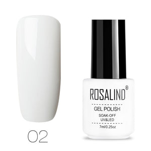 ROSALIND Gel Polish Set All For Manicure Semi Permanent Vernis top coat UV LED Gel Varnish Soak Off Nail Art Gel Nail Polish - Bán Cà Chua