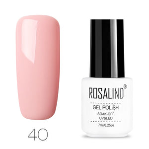 ROSALIND Gel Polish Set All For Manicure Semi Permanent Vernis top coat UV LED Gel Varnish Soak Off Nail Art Gel Nail Polish - Bán Cà Chua