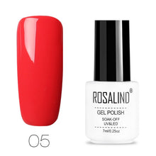 Load image into Gallery viewer, ROSALIND Gel Polish Set All For Manicure Semi Permanent Vernis top coat UV LED Gel Varnish Soak Off Nail Art Gel Nail Polish - Bán Cà Chua