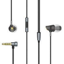 Load image into Gallery viewer, Rock In-Ear Zircon Stereo Earphone 3.5mm AUX Headset With Mic Balanced Immersive Bass Earphones for iPhone Sumsung Xiaomi - Bán Cà Chua