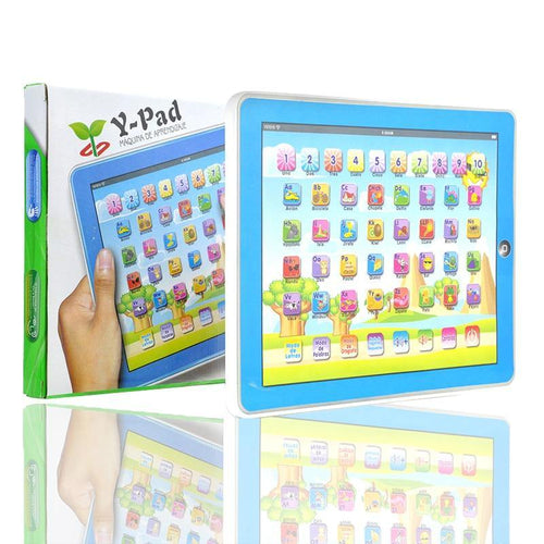 Spanish Language Y-Pad Learning Educational Machine For Children Learning ABC Letter Word With Light Toy,Touch Screen Toy Pad - Bán Cà Chua
