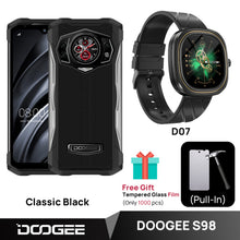 Load image into Gallery viewer, World Premiere DOOGEE S98 Rugged Phone 6.3&quot;LCD FHD Display Dial Rear G96 Octa Core 8+256GB 64MP Camera SmartPhone 6000mAh Phone