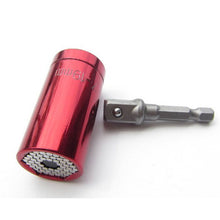 Load image into Gallery viewer, Binoax 2 Pcs/Set Magic Spanner Grip Multi Function Universal Ratchet Socket 7-19mm Power Drill Adapter Car Hand Tools Repair Kit