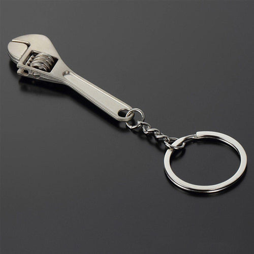 Hot Mini Metal Adjustable Tool Wrench Spanner Key Chain Ring Keyring Gift 2017 High Quality Fashion - Bán Cà Chua