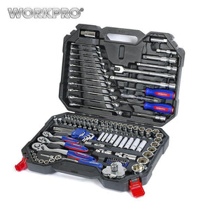 WORKPRO 123PC Tool Set Hand Tools for Car Repair Ratchet Spanner Wrench  Socket Set Professional Car Repair Tool Kits - Bán Cà Chua